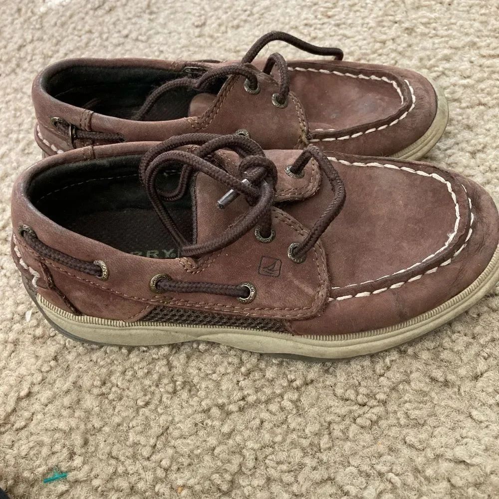 Toddler Boys Brown Sperry Shoes